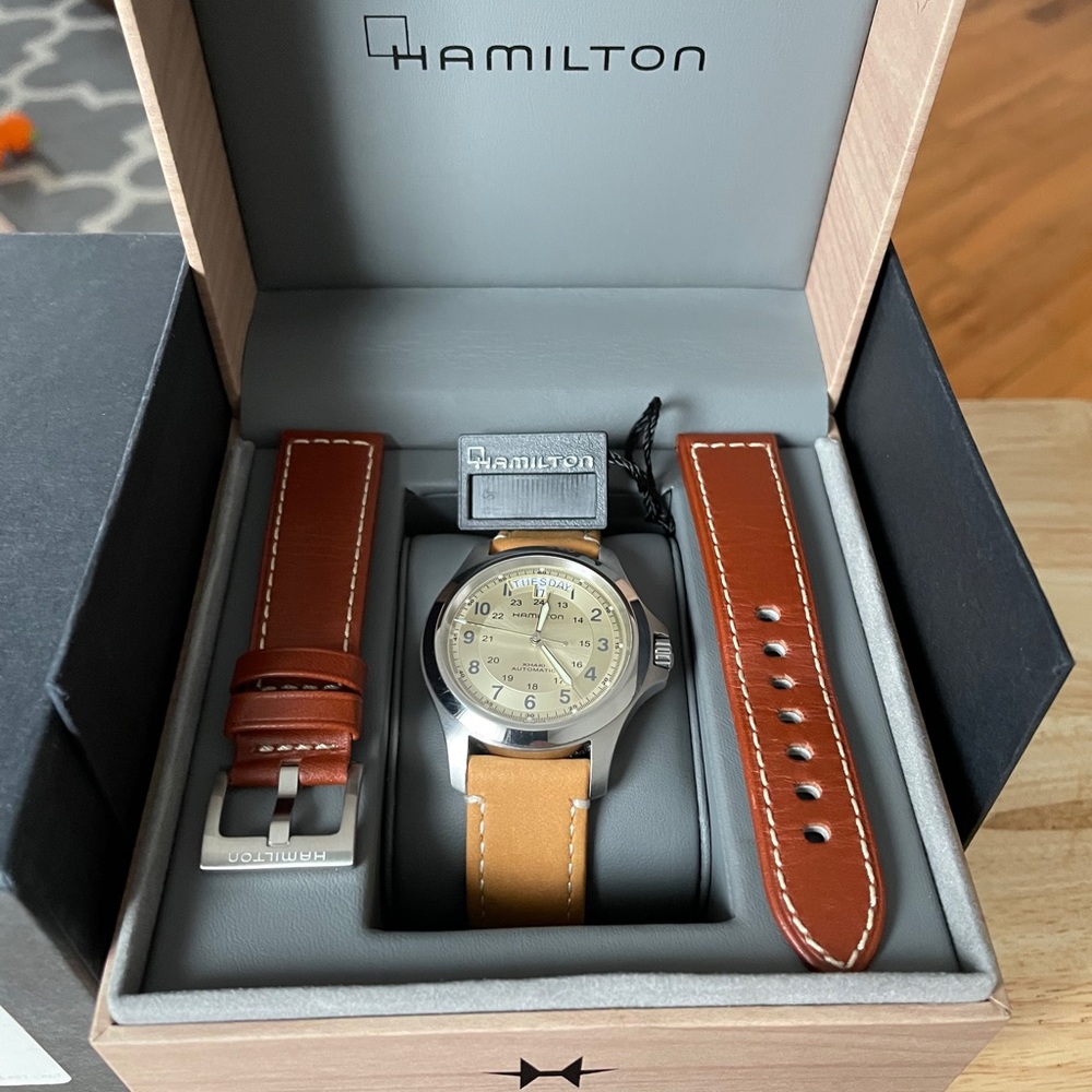 Khaki Field King Automatic Watch